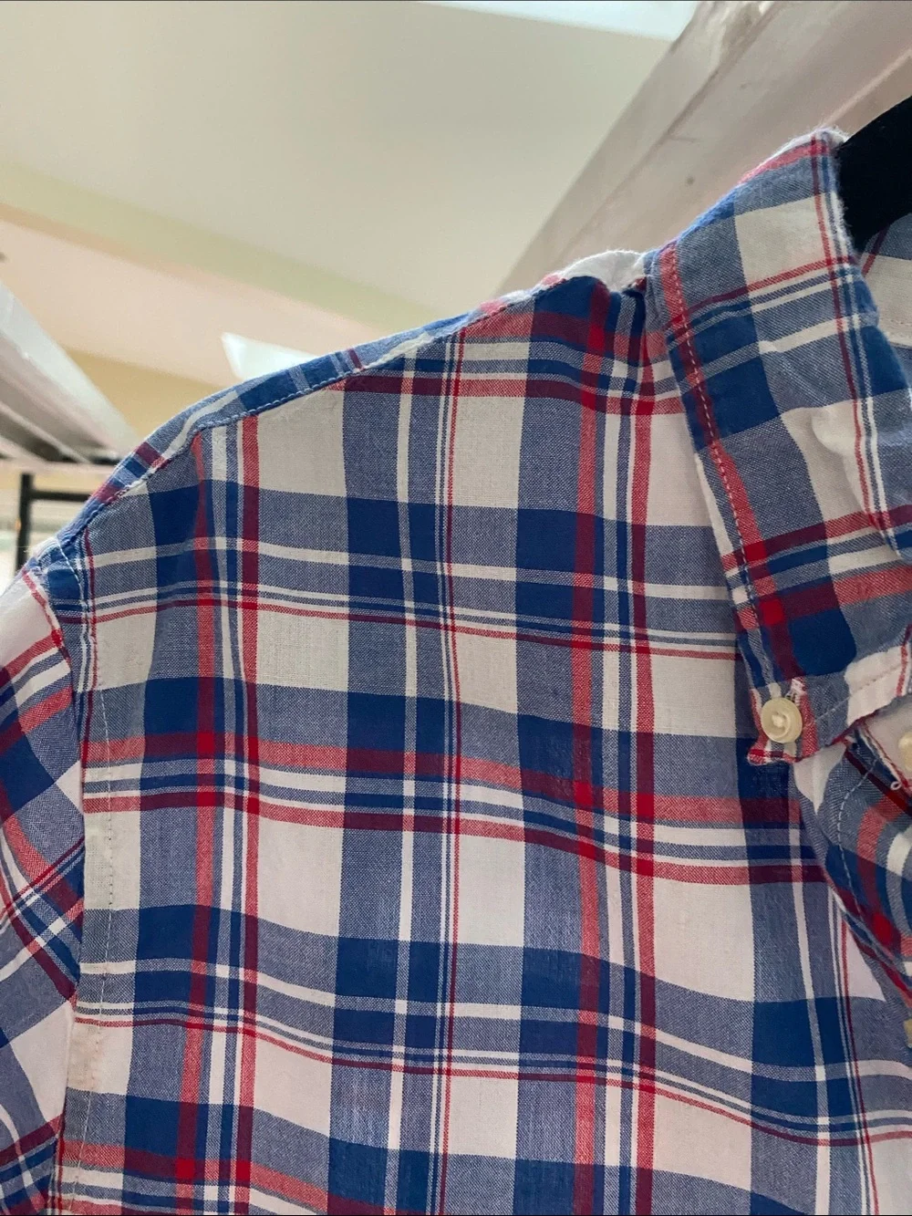 J CREW Button Down Short Sleeve Shirt